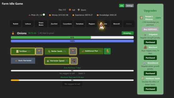 Screenshot Farm Idle Game