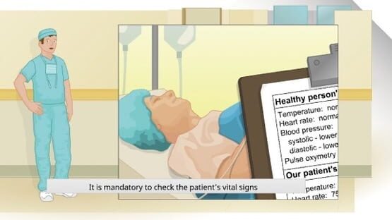 Screenshot Virtual Knee Surgery