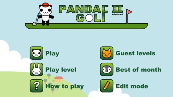 Screenshot Panda Golf 2