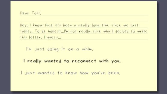 Screenshot Dear Toki