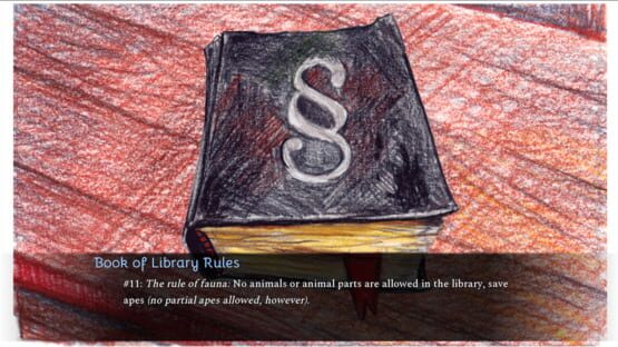 Screenshot Grumpy Librarian