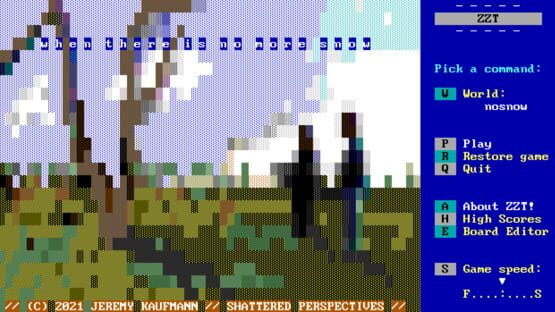 Screenshot When There Is No More Snow