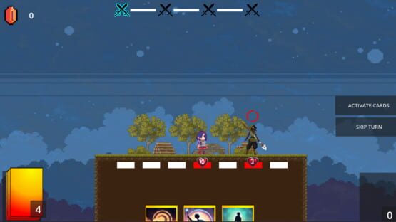Screenshot Untitled PlatCard Game