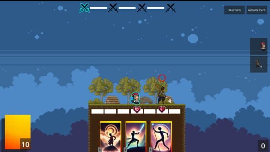 Screenshot Untitled PlatCard Game