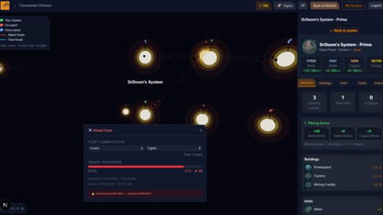 Screenshot Millions of Billions of Suns