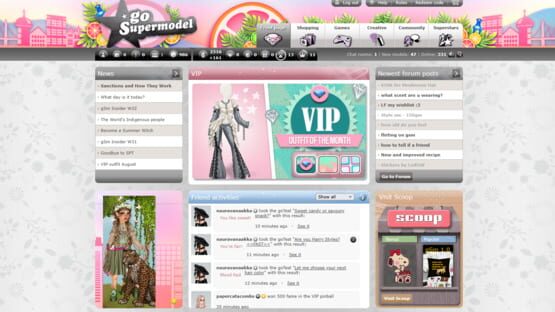 Screenshot GoSupermodel