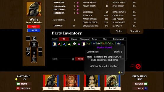 Screenshot Monsters' Den: Book of Dread