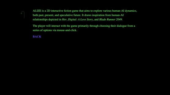 Screenshot Alize