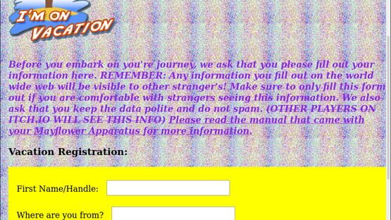 Screenshot Virtual Vacation Zone