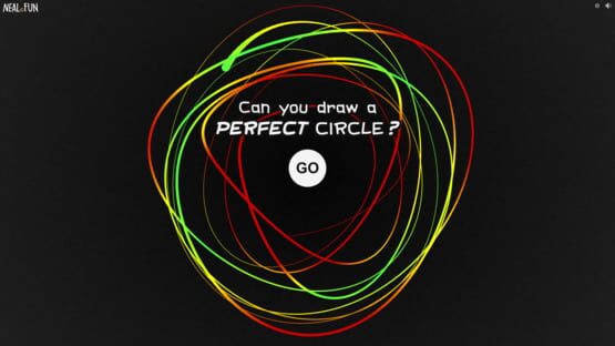 Screenshot Draw a Perfect Circle