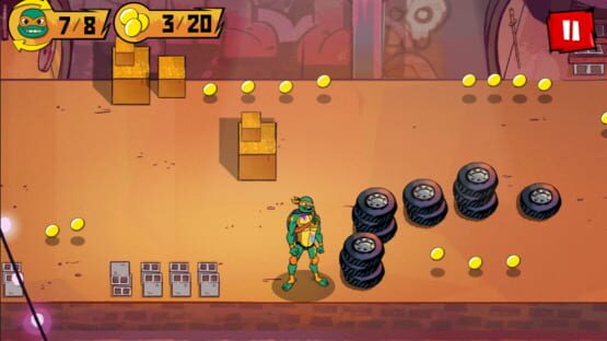 Screenshot Rise of the Teenage Mutant Ninja Turtles: Bumper Bros