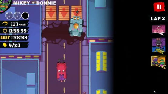 Screenshot Rise of the Teenage Mutant Ninja Turtles: Road Riot