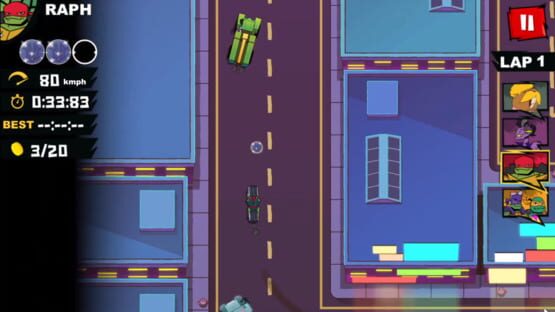 Screenshot Rise of the Teenage Mutant Ninja Turtles: Road Riot