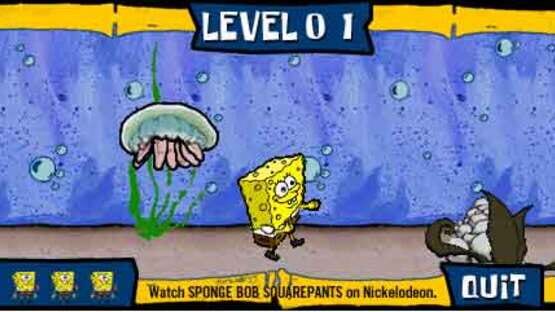 Screenshot SpongeBob in Run For The Krusty Krab