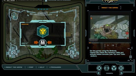 Screenshot Metroid Prime