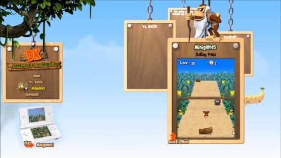 Screenshot DK: Jungle Climber - Rolling Panic
