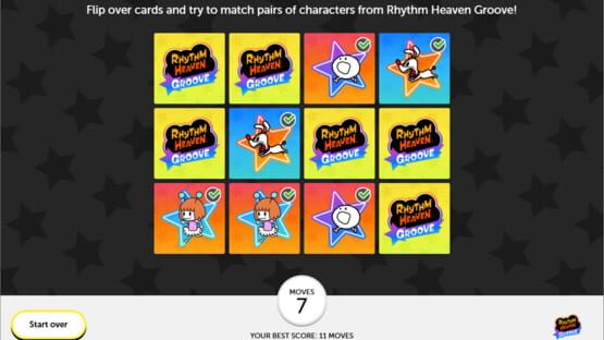 Screenshot Rhythm Heaven Groove: Memory Match-Up