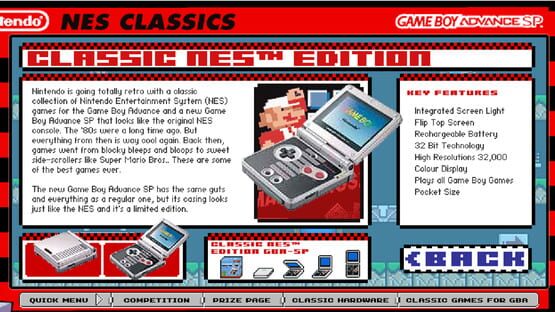 Screenshot NES Classics