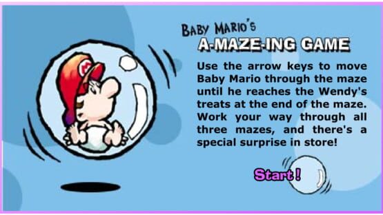 Screenshot Baby Mario's A-Maze-ing Game