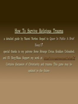 Cover How to Survive Religious Trauma