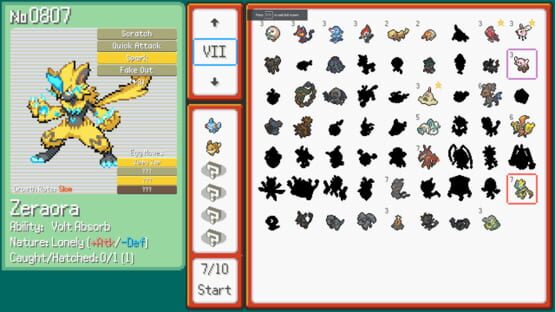 Screenshot PokéRogue