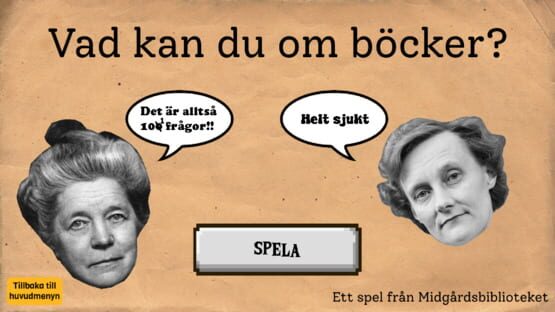 Screenshot Biblioteksspel