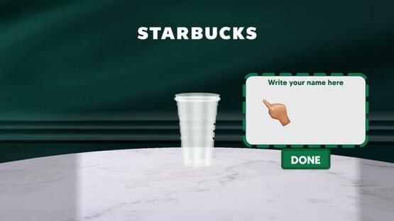 Screenshot Starbucks
