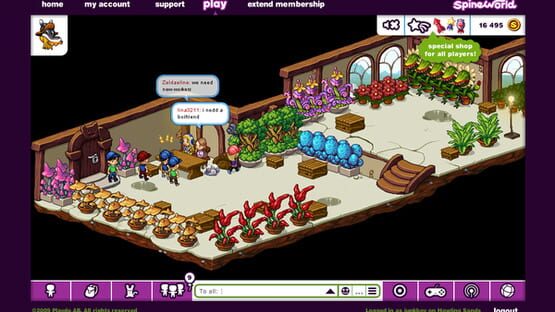 Screenshot Spineworld