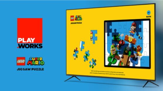 Screenshot LEGO Super Mario Jigsaw Puzzle