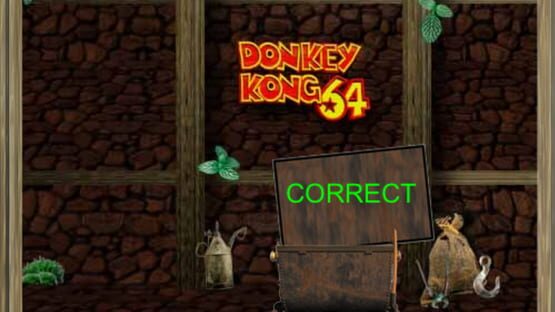 Screenshot Donkey Kong 64 Lore Quiz