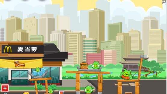 Screenshot Angry Birds McDonald's