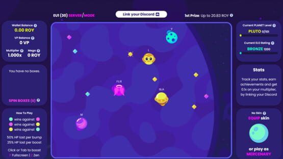 Screenshot Crypto Royale