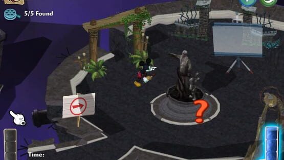 Screenshot Epic Mickey: Path Painter