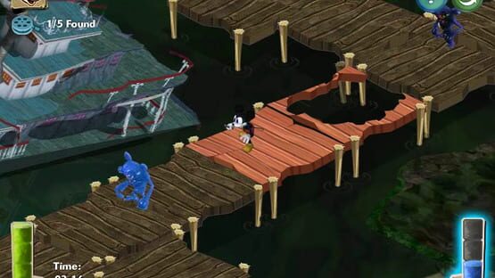 Screenshot Epic Mickey: Path Painter