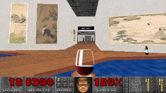 Screenshot Doom: The Gallery Experience