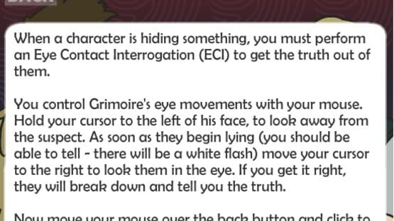 Screenshot Detective Grimoire