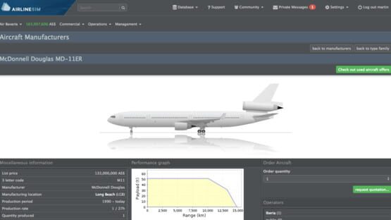 Screenshot AirlineSim