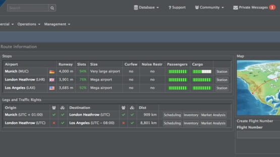 Screenshot AirlineSim