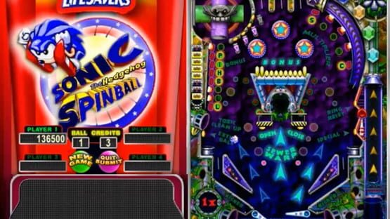 Screenshot Sonic Spinball: Life Savers