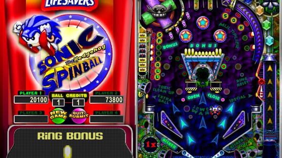 Screenshot Sonic Spinball: Life Savers