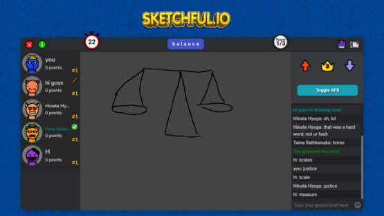 Screenshot Sketchful.io