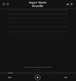 Cover Super Mario Heardle