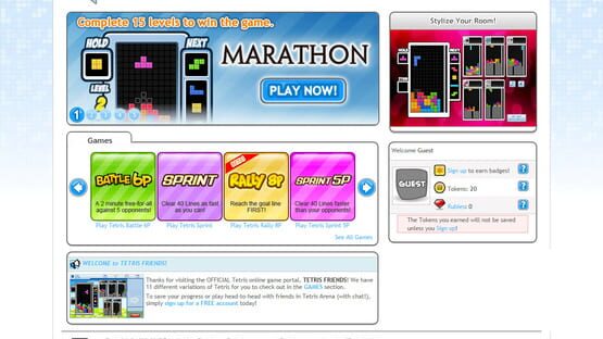 Screenshot Tetris Friends