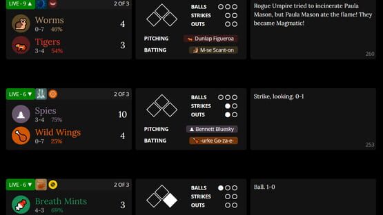 Screenshot Blaseball