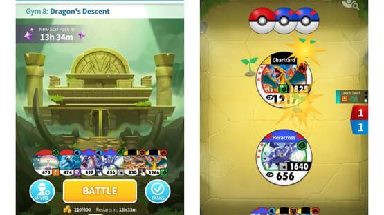 Screenshot Pokémon Medallion Battle