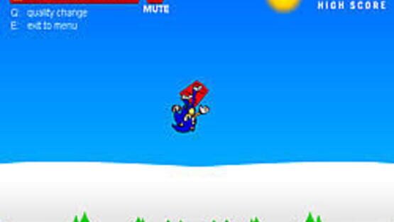 Screenshot Sonic 3D Snowboarding
