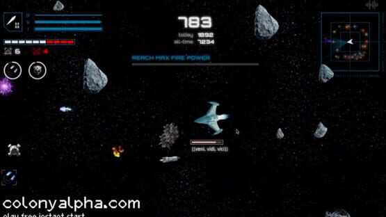 Screenshot Colony Alpha
