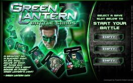 Cover Green Lantern Battle Cards