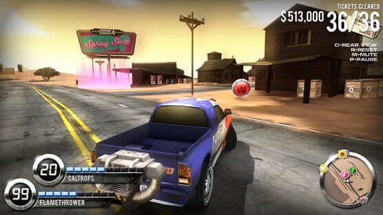 Screenshot Burnin' Rubber 4