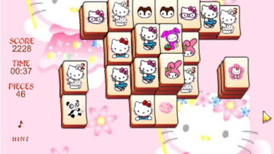 Screenshot Hello Kitty Mahjong